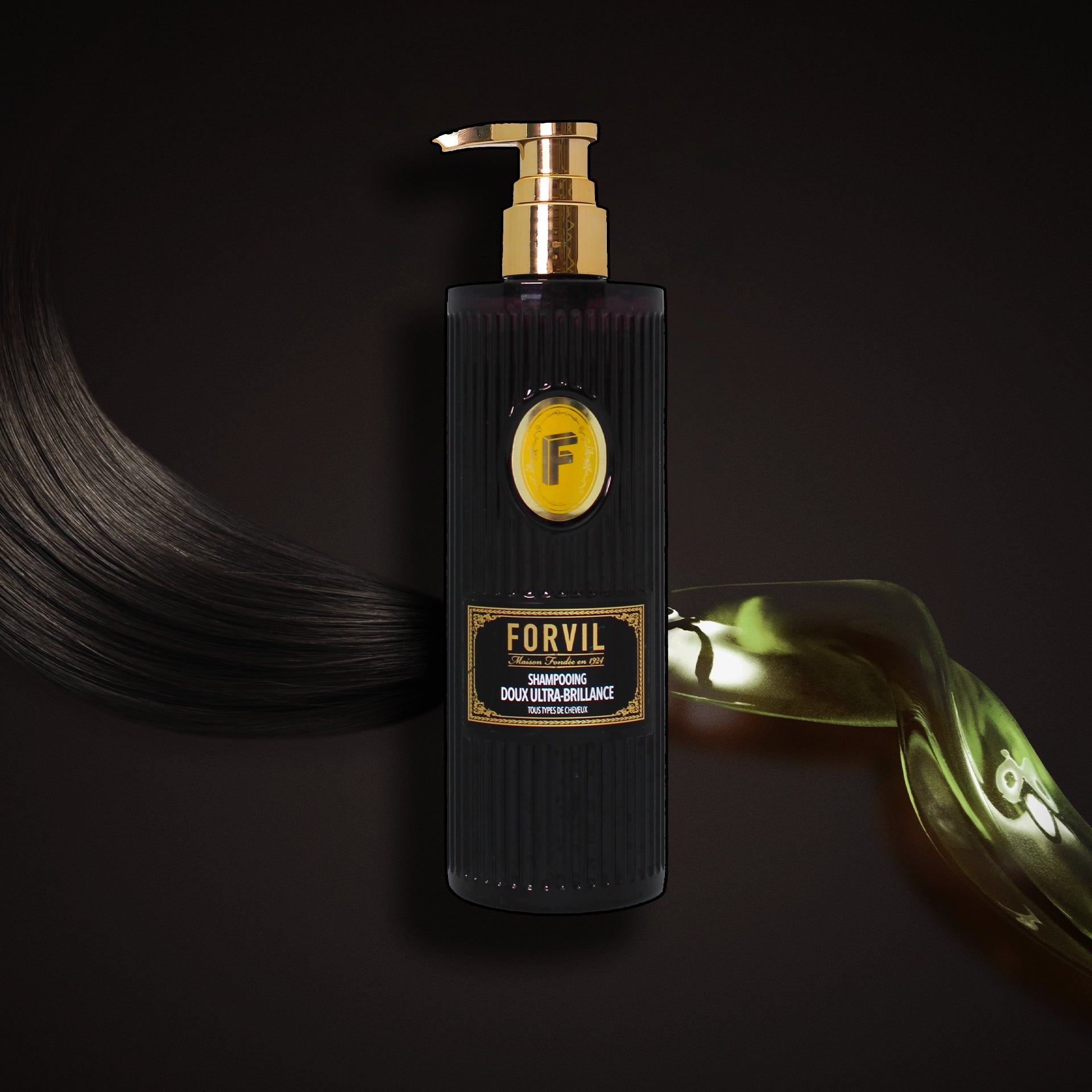 shampooing doux ultra brillance 300ml FORVIL